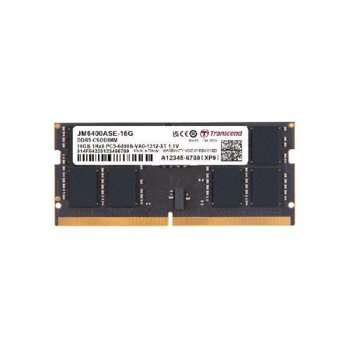 TRANSCEND JETRAM 16GB DDR5 6.400MHz CL52 SO-DIMM
