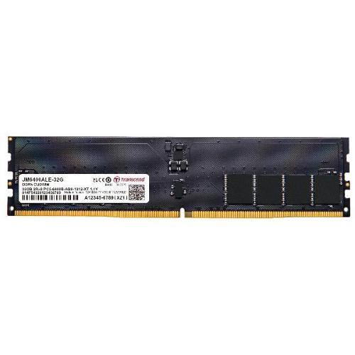 TRANSCEND JETRAM 32GB DDR5 6.400MHz CL52 CUDIMM