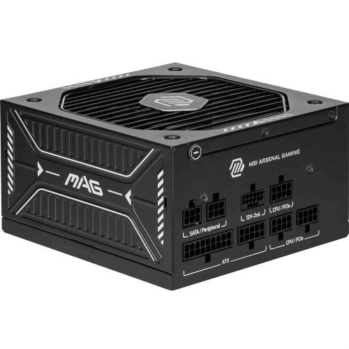 MSI MAG A750GLS ALIMENTATORE 750 W 80 PLUS GOLD PCIe 5 ATX 3.1 NERO