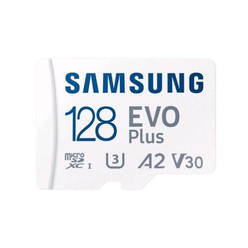 SAMSUNG EVO PLUS MICRO SD XC 128GB CLASSE 3 WHITE