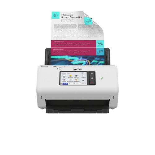 BROTHER SCANNER DOC BRO ADS4700W 40PPM/ADF/WIFI/USB/F/R