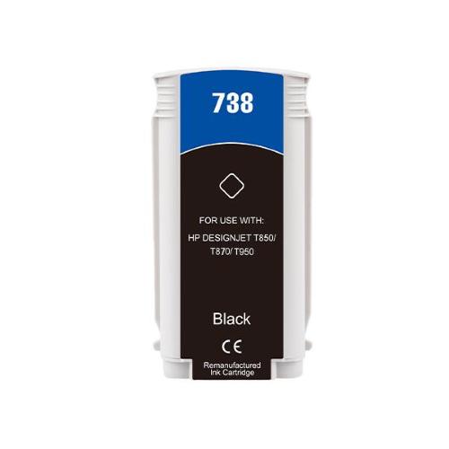 130ML Black Reman HP DesignJet T850,T870,XT870,XT950#498N4A