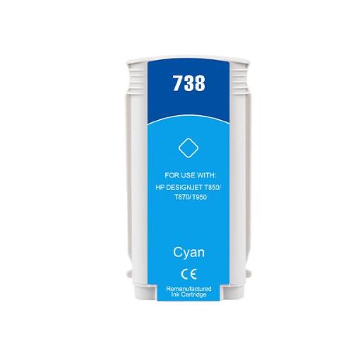 130ML Cyan Reman HP DesignJet T850,T870,XT870,XT950#498N5A