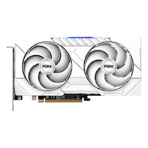 SAPPHIRE PURE AMD RADEON RX 9060 XT GAMING OC GPU 16 GB GDDR6 DUAL FAN BIANCO