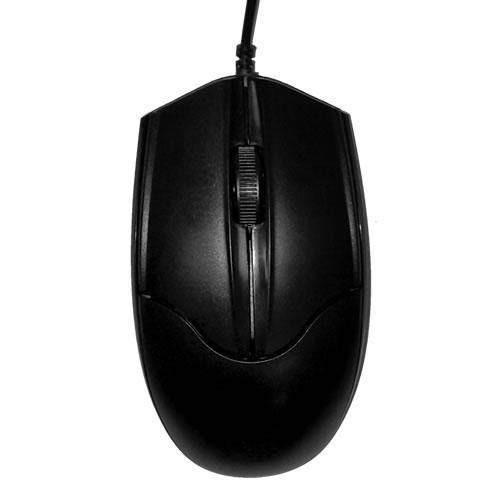 ENCORE EN-MOU-51 MOUSE WIRED OTTICO CON FILO 3 TASTI CAVO DA 1.8M NERO