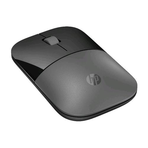HP Z3700 DUAL MOUSE WIRELESS BLUETOOTH OTTICO 1.600 DPI 3 PULSANTI ROTELLA SCORRIMENTO RICEVITORE USB WIRELESS 2.4 GHZ TECNOLOGIA LED BLU DESIGN PRATICO E CONFORTEVOLE GREY BLACK