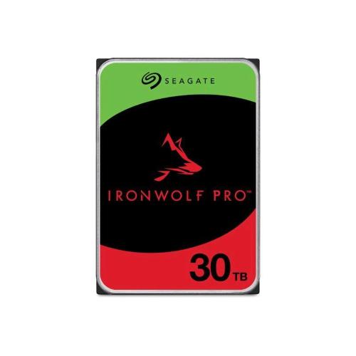 SEAGATE IRONWOLF PRO HDD 30TB INTERNO SATA 6Gb/s 3.5" CACHE 512MB 7.200rpm