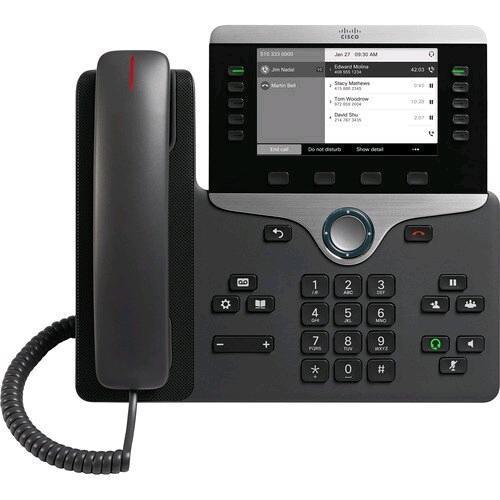 CISCO IP PHONE 8811 TELEFONO VOIP SIP, RTCP, RTP, SRTP, SDP 5 LINEE COMPATIBILE TAA MULTIPIATTAFORMA