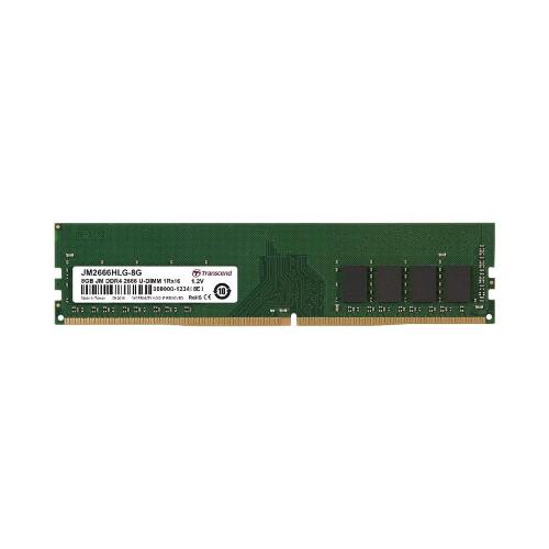 TRANSCEND JM2666HLG-8G MEMORIA RAM 8GB 2.666MHz TIPOLOGIA DIMM TECNOLOGIA DDR4
