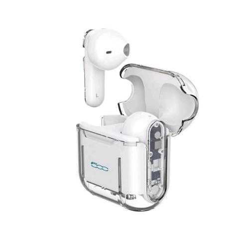 CELLY 500 COLLECTION AURICOLARI TRUE WIRELESS CON MICROFONO INTEGRATO CONTROLLO CHIAMATE E VOLUME/MUSICA CON CUSTODIA DI RICARICA USB-C BIANCO