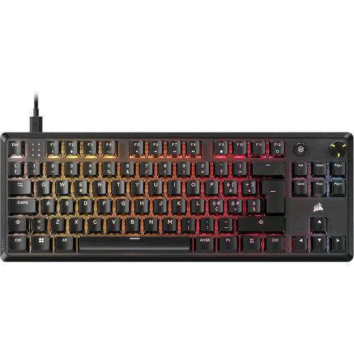CORSAIR K70 CORE TKL RGB TASTIERA MECCANICA TENKEYLESS SWITCH CORSAIR MLX RED USB LAYOUT ITALIANO
