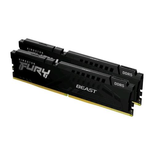 KINGSTON FURY BEAST BLACK 64GB 2 x 32GB DDR5 6.000MHz CL 36 DIMM