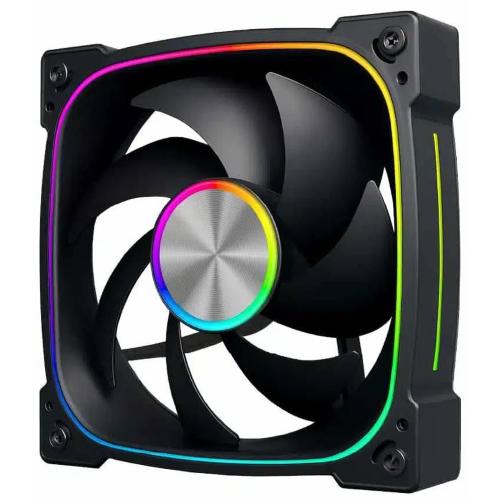 NOUA VENTOLA LIPS 120 1FAN 1800RPM ARGB (1FAN) 1800RPM ANTIVIBRATION BLACK