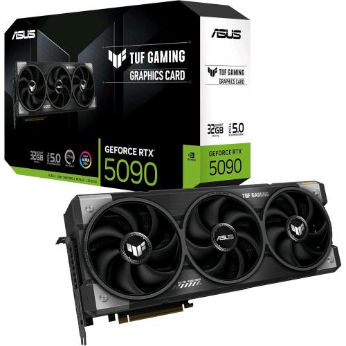 ASUS TUF GAMING TUF-RTX5090-32G-GAMING NVIDIA GEFORCE RTX 5090 32 GB GDDR7 PCI Express 5.0 TRIPLE FAN - 3 x HDMI 3 x DISPLAYPORT