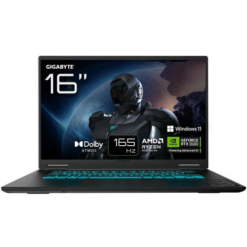 GIGABYTE GAMING A16 16" WUXGA 165Hz AMD RYZEN 7 260 RAM 16GB-SSD 1TB NVMe-NVIDIA GEFORCE RTX 5060 8GB-WI-FI 6E + GIGABIT ETHERNET-WIN 11 HOME NERO