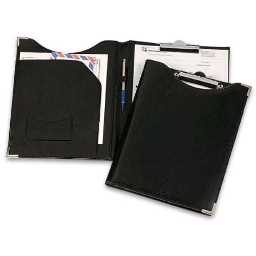 NIJI PORTABLOCCO IN SIMILPELLE 24X31 CM CON TASCA NERO