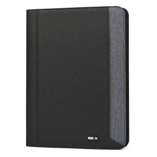 NIJI PORTABLOCCO IN TESSUTO CON TASCA INTERNA 260X340 mm A4 COL. NERO