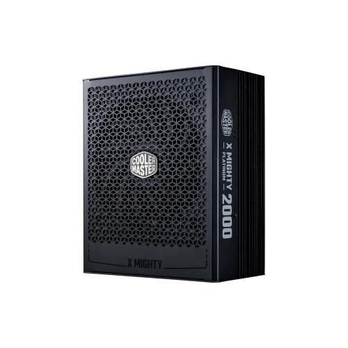 COOLER MASTER X MIGHTY PLATINUM ALIMENTATORE 2.000W 80 PLUS PLATINUM PFC ATTIVO ATX NERO