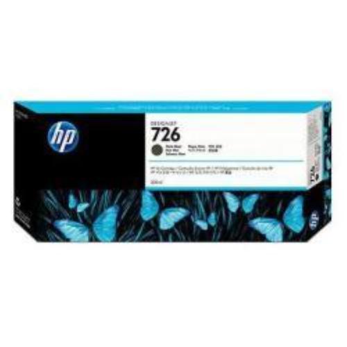 HP 726 CARTUCCIA INKJET NERO OPACO 300ML