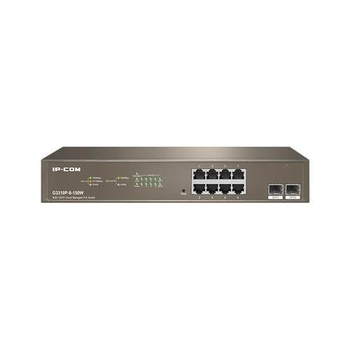 SWITCH POE MANAGED L2 10 PORT, 8 POE, 2 PORT SFP