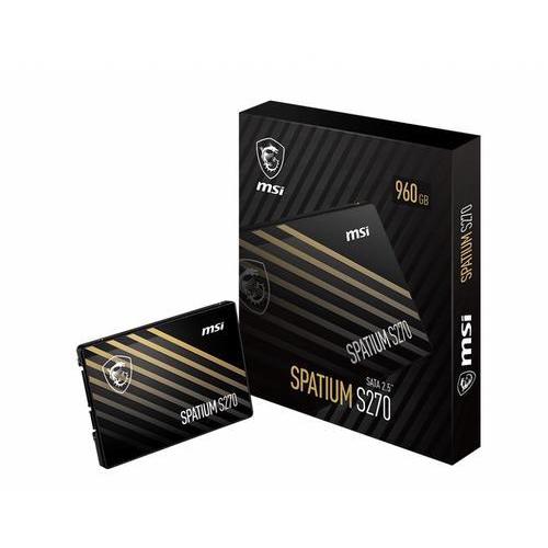 MSI SPATIUM S270 SSD 240GB SATA 2.5" READ/WRITE 500/400 MBPS