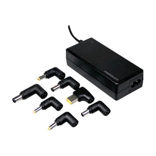 MEDIACOM M-ACNBU70A ALIMENTATORE UNIVIVERSALE NOTEBOOK 70W BLACK