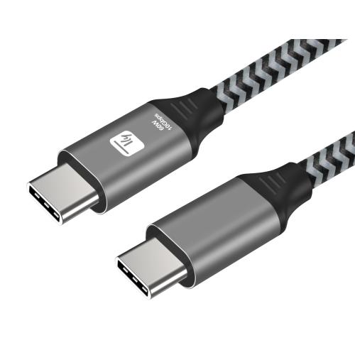 Cavo USB-C&trade; Maschio 3.2 / USB-C&trade; Maschio 3A 60W 1m Alluminio