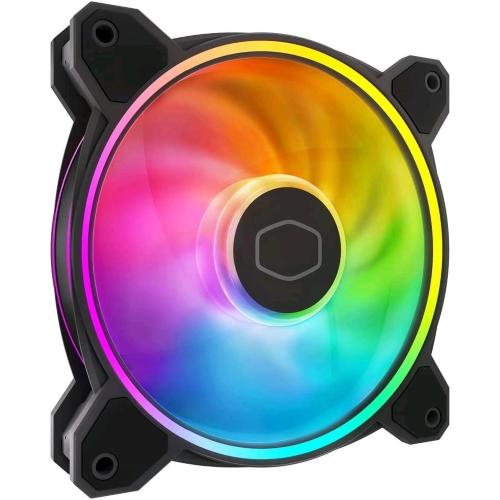 COOLER MASTER MASTERFAN MF120 HALO2 ARGB VENTOLA DI RAFFREDDAMENTO CABINET RGB 120 x 120 x 25mm NERO