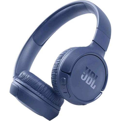JBL TUNE 510BT CUFFIE ON-EAR WIRELESS BLUETOOTH 5.0 PIEGHEVOLE MICROFONO INTEGRATO CONNESSIONE MULTIPOINT E AD ASSISTENTE VOCALE BLU