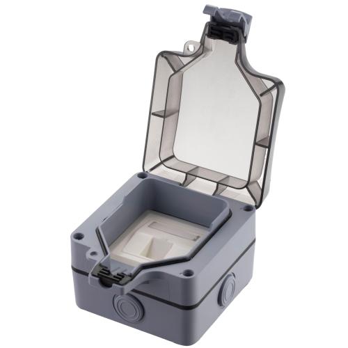 Scatola a Muro per 1 Frutto Keystone IP66