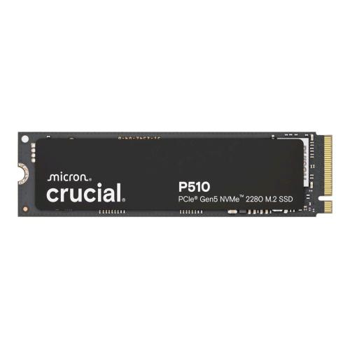 CRUCIAL P510 SSD 1TB INTERNO M.2 2280 NVMe PCI EXPRESS 5.0 x4 NERO