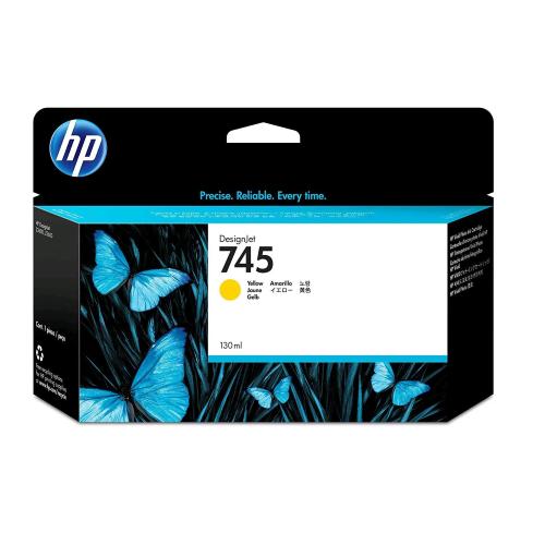 HP 745 CARTUCCIA INK-JET 130 ML GIALLO
