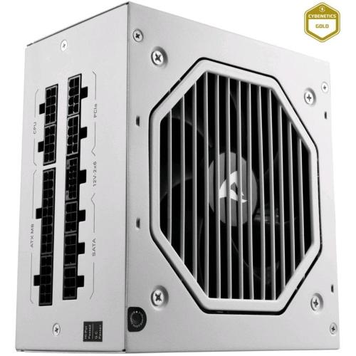SHARKOON REBEL P20 ALIMENTATORE 850 W CYBENETICS GOLD FULLY-MODULAR ATX 3.1 BIANCO