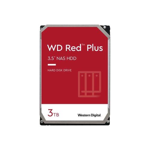 WESTERN DIGITAL RED PLUS HDD 3.000GB INTERNO SATA III 3.5" BUFFER 256MB 5.400rpm