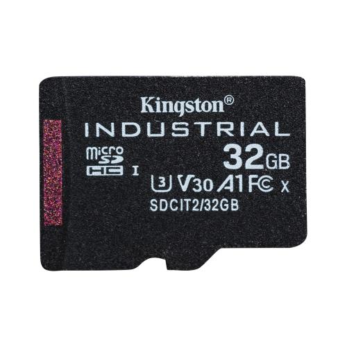 32GB MICROSDHC INDUSTRIAL W/O ADAPT