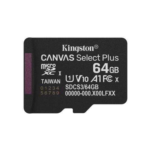 64GB MICSDXC SELECT PLUS 3 W/O A