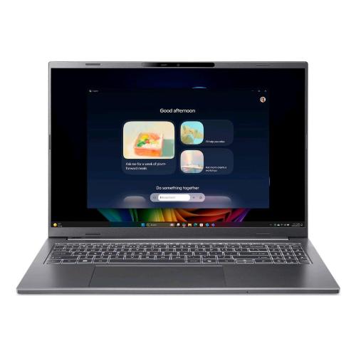 ACER ASPIRE 16 AI A16-52M-78UQ 16" WUXGA INTEL CORE ULTRA 7 256V RAM 16GB-SSD 1TB NVMe-INTEL ARC GRAPHICS 140V-WI-FI 7 -WIN 11 HOME GRIGIO (NX.JP1ET.00A)