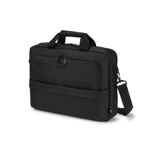DICOTA ECO CORE BORSA PER NOTEBOOK DA 14.1" IN PET SCOMPARTO ANTERIORE CON TASCHE TASCA CON ZIP CON BLOCCO RFID TRACOLLA IMBOTTITA NERO
