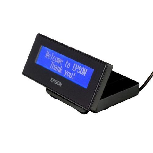 EPSON A61CF26111 DISPLAY DA TAVOLO EPSON DM-D30 (111) VFD DISPLAY -2 LINEE x 20 COLONNE USB NERO
