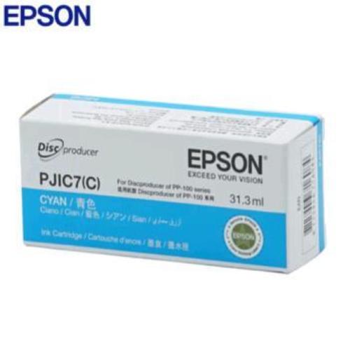 EPSON DISCPRODUCER PJIC7(C) CARTUCCIA INCHIOSTRO INK-JET CIANO FINO 1.000 DVD