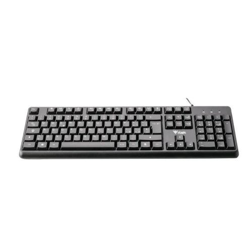 ITEK DGT C01 TASTIERA USB 105 TASTI QWERTY FULL SIZE NERO