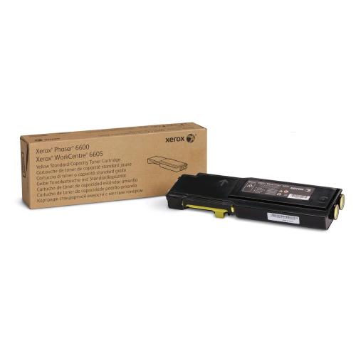 XEROX PHASER 6600/WORKCENTRE 6605 CARTUCCIA TONER GIALLO CAPACITÀ STANDARD (2.000 PAGINE) 106R02247