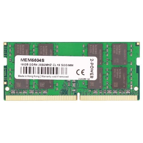 16GB DDR4 2666MHz CL19 SoDIMM