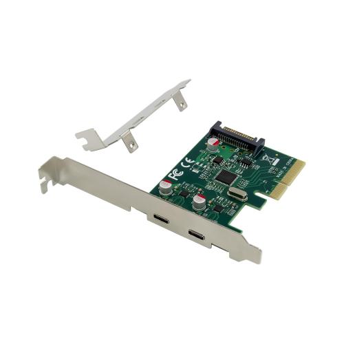 2-PORT USB 3.2 GEN 2 TYPE-C PCIE CA