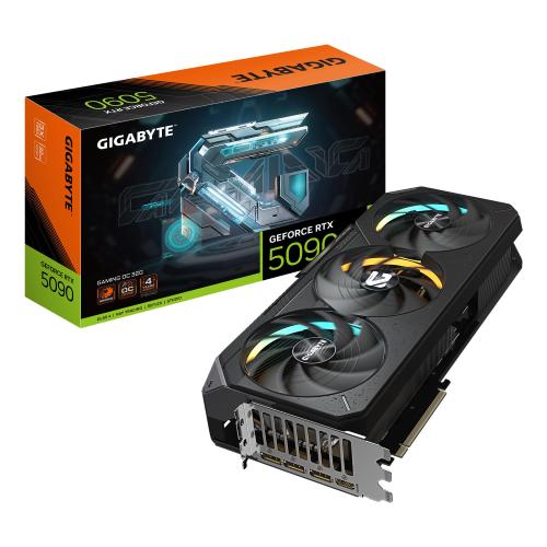GIGABYTE GeForce RTX 5090 GAMING OC 32GB GDDR7 DLSS4 1*HDMI/3*DisplayPort PCi Ex 5.0 16x