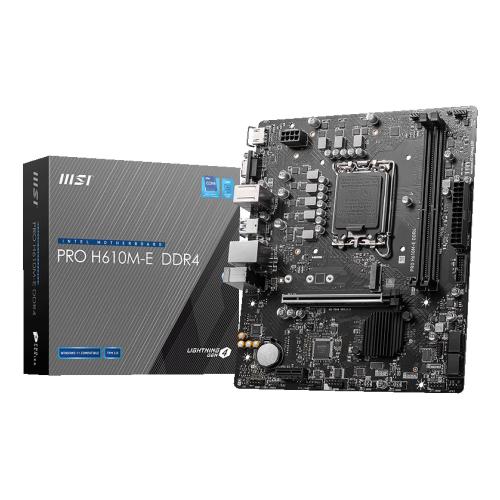 PRO H610M-E DDR4