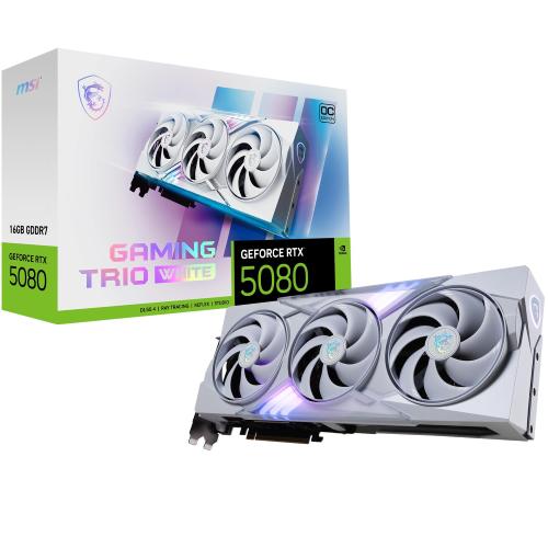 RTX 5080 16G GAMING TRIO OC WHITE