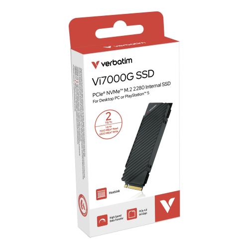 VI7000 PCIE NVME M.2 SSD 2TB
