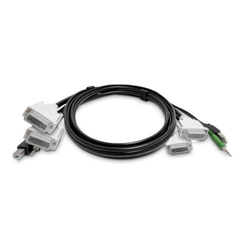 CAVO KVM 2 DISPLAYPORT, USB