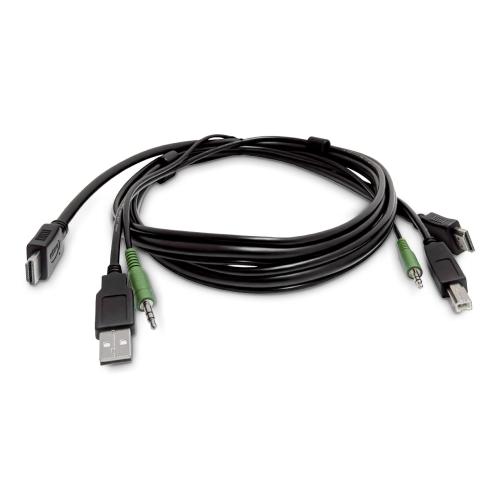 CAVO KVM HDMI DA 3 M, USB2.0